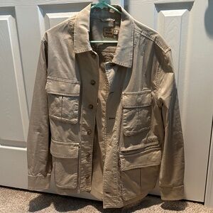 Flint & Tinder Huckberry - military jacket in beige/khaki, size medium